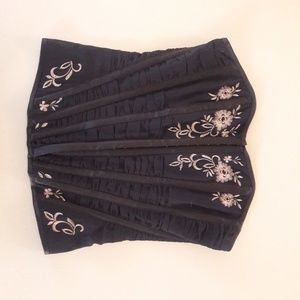 Black Corset Size L